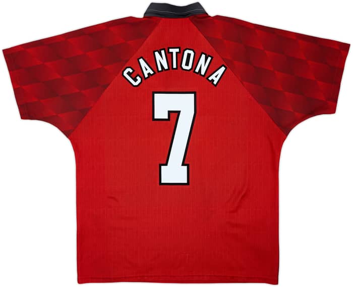 1996-98 Manchester United Camiseta Local Cantona #7 - 8/10 - (L)
