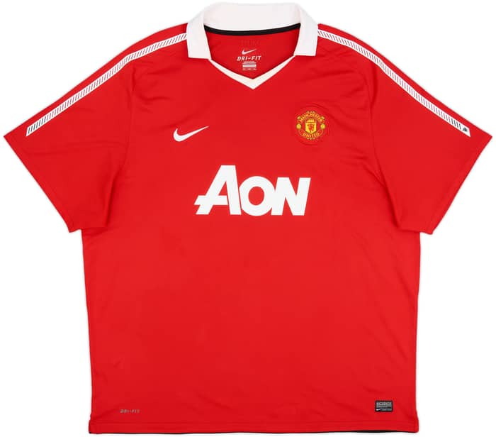 2010-11 Manchester United Home Shirt Rooney #10 - 6/10 - (3XL)