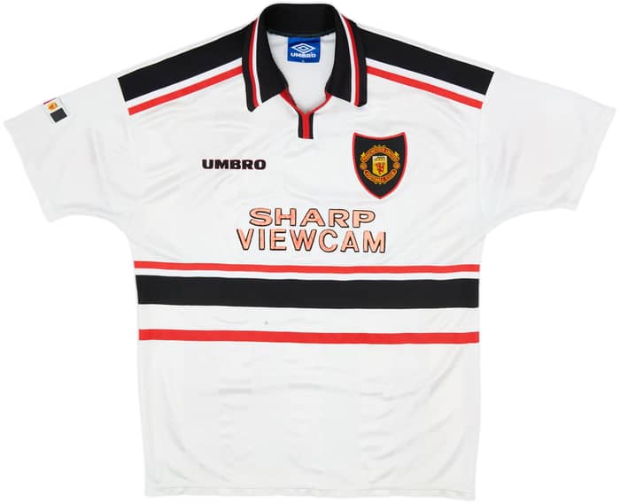 1997-99 Manchester United Away Shirt - 5/10 - (XL)