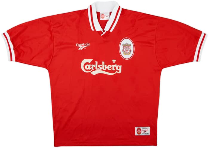 Camiseta de local del Liverpool 1996-98 Owen #18 - 6/10 - (L)