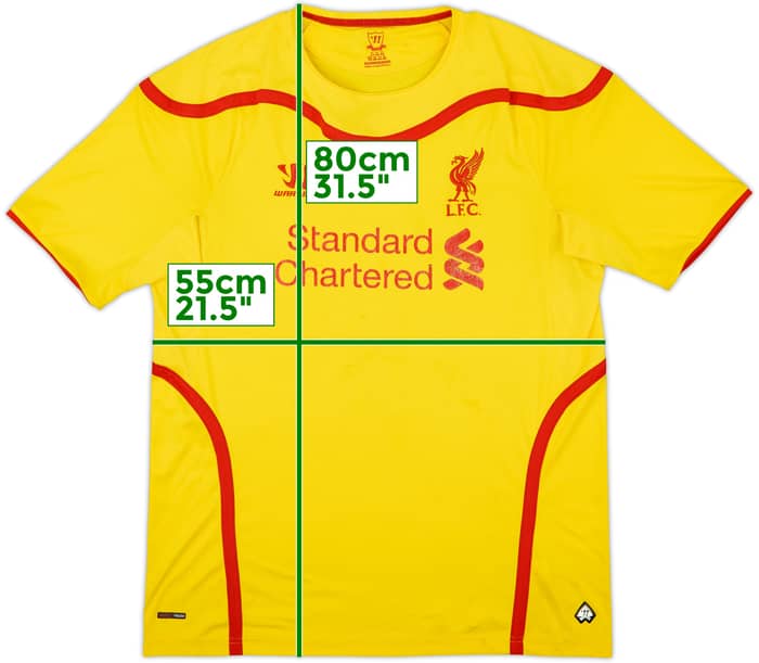 2014-15 Liverpool Away Shirt - 5/10 - (XL)