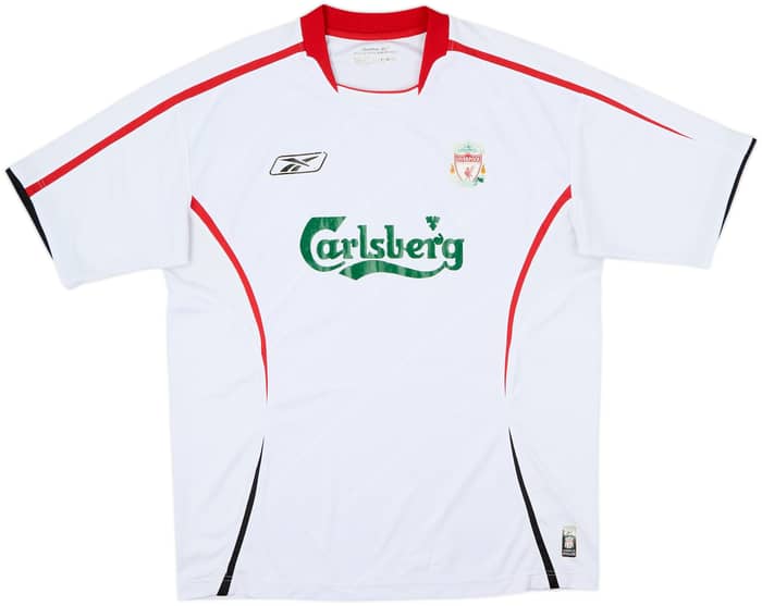 2005-06 Liverpool Away Shirt - 4/10 - (L)