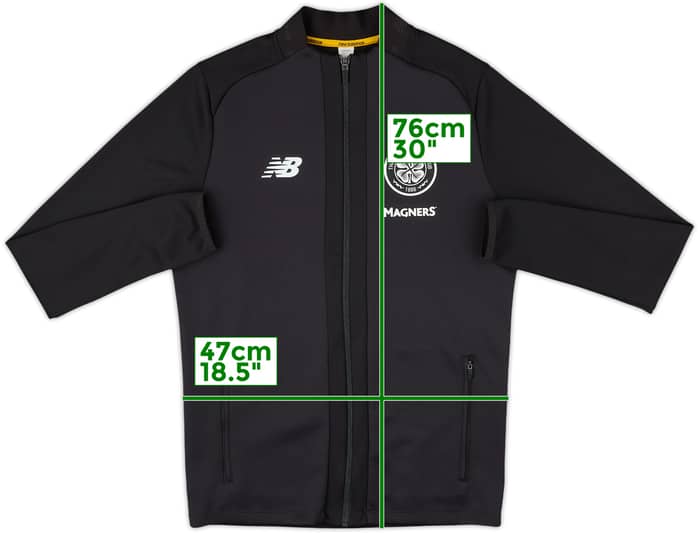 2019-20 Celtic New Balance Track Jacket - 10/10 - (M)