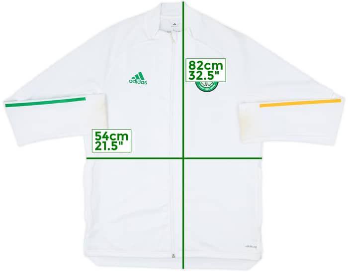 2020-21 Celtic adidas Track Jacket - 6/10 - (L)