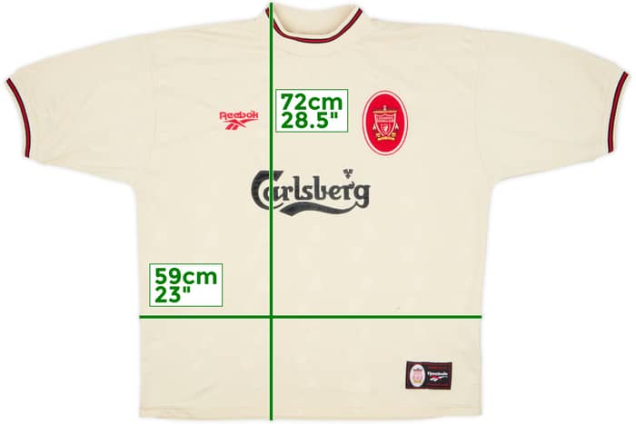 1996-97 Liverpool Away Shirt - 5/10 - (XL)