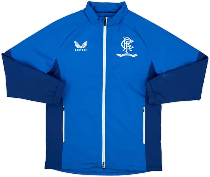 2022-23 Rangers Castore Padded Bench Coat - 7/10 - (S)