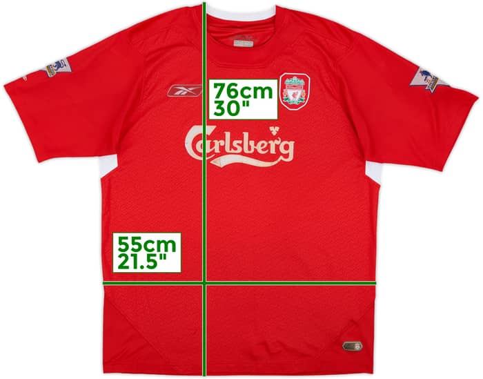 2004-06 Liverpool Home Shirt - 4/10 - (L)