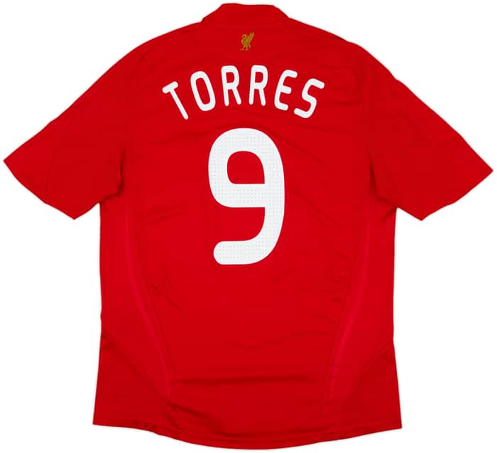 2008-10 Liverpool Home Shirt Torres #9 - 5/10 - (L)