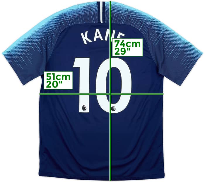 2018-19 Tottenham Away Shirt Kane #10 - 10/10 - (L)