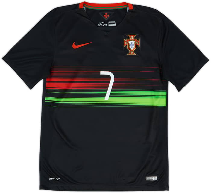 2015-16 Portugal Away Shirt Ronaldo #7 - 9/10 - (S)