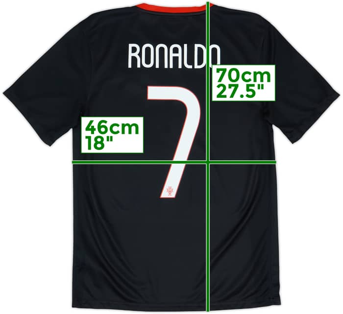 2015-16 Portugal Away Shirt Ronaldo #7 - 9/10 - (S)