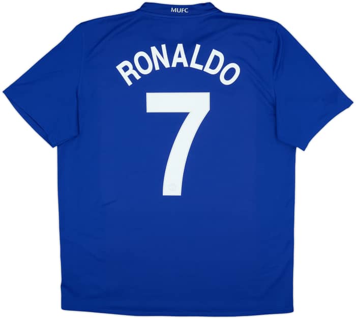 2008-09 Manchester United Third Shirt Ronaldo #7 - 6/10 - (XL)
