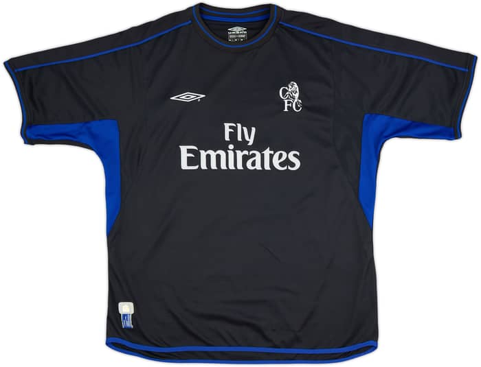 2002-04 Chelsea Away Shirt Zola #25 - 9/10 - (XXL)