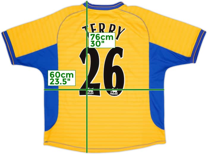 2000-01 Chelsea Camiseta Visitante Terry #26 - 8/10 - (XL)