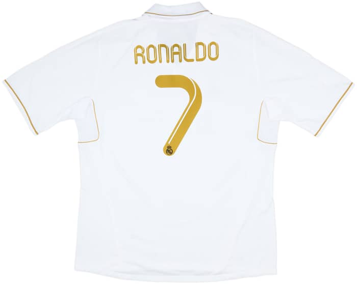 2011-12 Real Madrid Home Shirt Ronaldo #7 - 7/10 - (XXL)