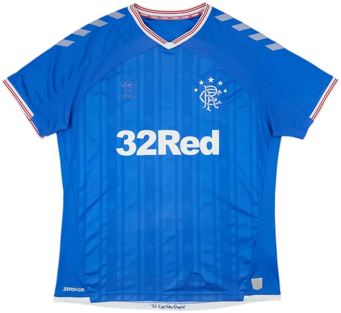 2019-20 Rangers Home Shirt - 5/10 - (XL)