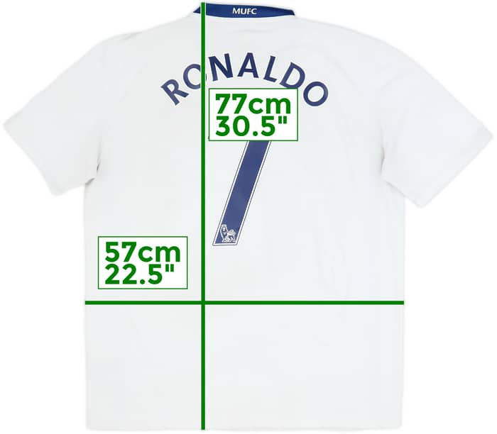 2008-10 Manchester United Away Shirt Ronaldo #7 - 5/10 - (L)