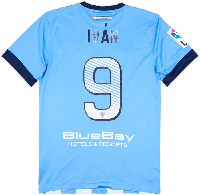 2013-14 Malaga Home Shirt Ivan #9 - 5/10 - (S)