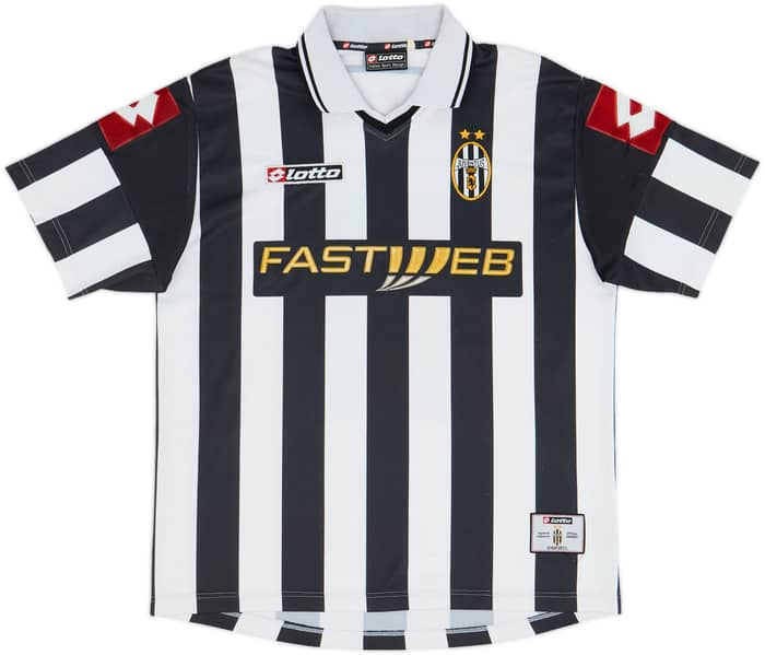 2001-02 Juventus Home Shirt Trezeguet #17 - 6/10 - (M)