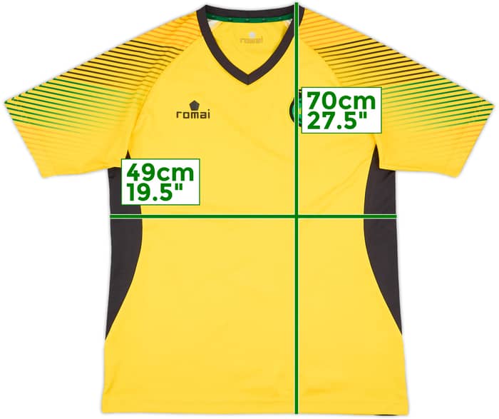 2016-17 Jamaica Romai Training Shirt - 8/10 - (S)