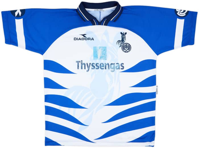1998-99 MSV Duisburg Home Shirt - 5/10 - (L)