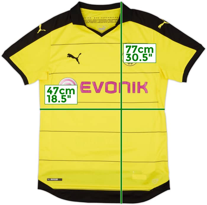 2015-16 Borussia Dortmund Home Shirt - 8/10 - (M)