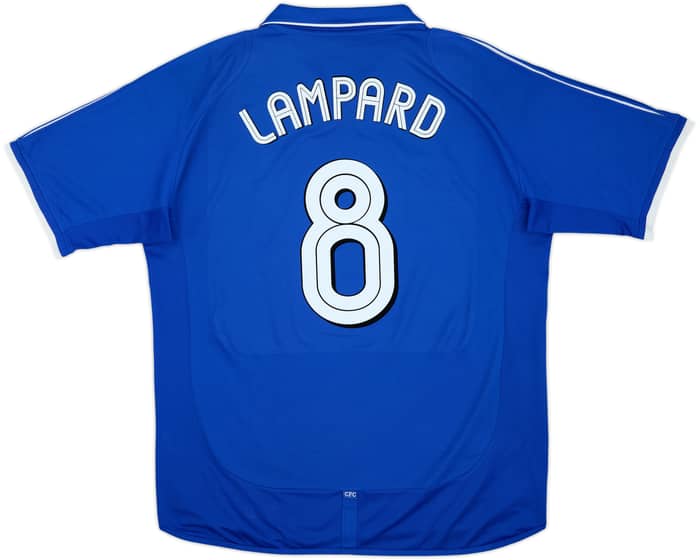 2001-03 Chelsea Home Shirt Lampard #8 - 8/10 - (XL)