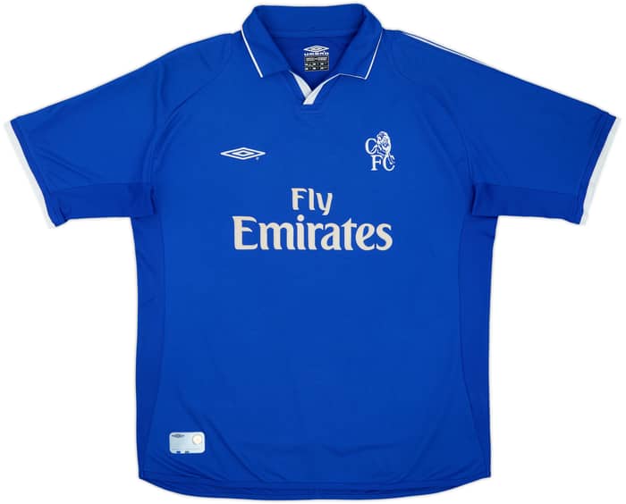 2001-03 Chelsea Home Shirt Lampard #8 - 8/10 - (XL)