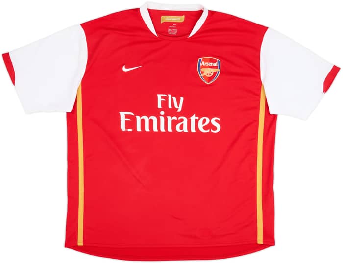 2006-08 Arsenal Camiseta de local Henry #14 - 5/10 - (XXL)