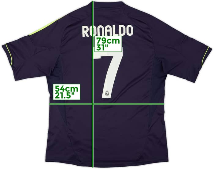 2012-13 Real Madrid Away Shirt Ronaldo #7 - 5/10 - (XL)