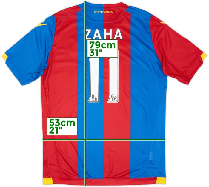 2015-16 Crystal Palace Home Shirt Zaha #11 (XL)
