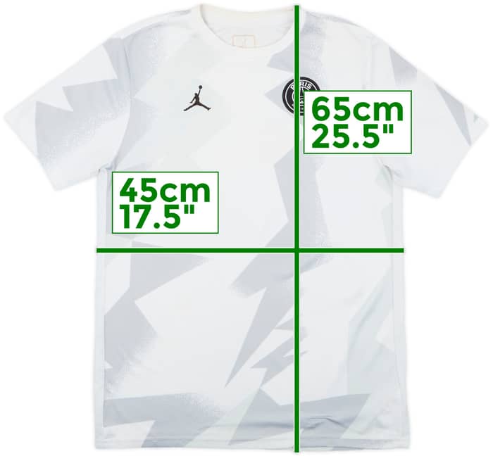 2020-21 Paris Saint-Germain Nike Jordan Training Shirt - 6/10 - (XL.Boys)