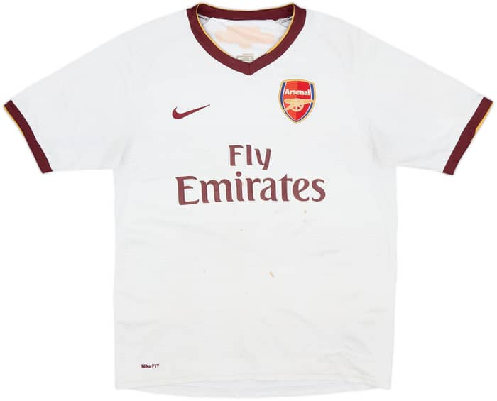 2007-08 Arsenal Away Shirt - 4/10 - (L.Boys)