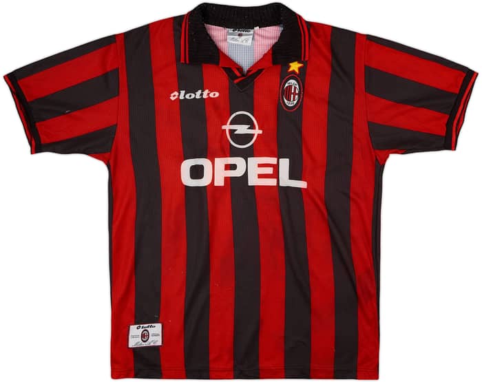 1997-98 AC Milan Home Shirt - 5/10 - (XL)