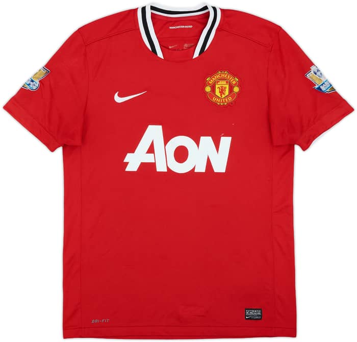 2011-12 Manchester United Home Shirt Chicharito #14 - 5/10 - (M)