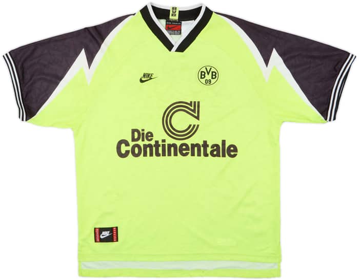 1995-96 Borussia Dortmund Home Shirt - 7/10 - (XXL)