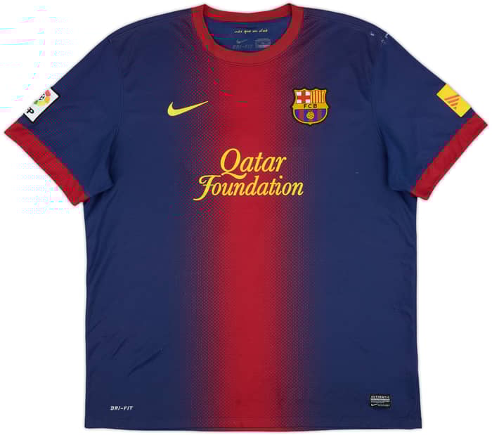 2012-13 Barcelona Home Shirt Messi #10 - 5/10 - (XL)