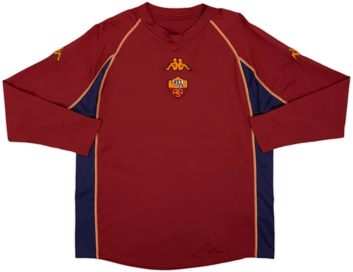 2002-03 Roma Kappa Training L/S Shirt - 5/10 - (XL)