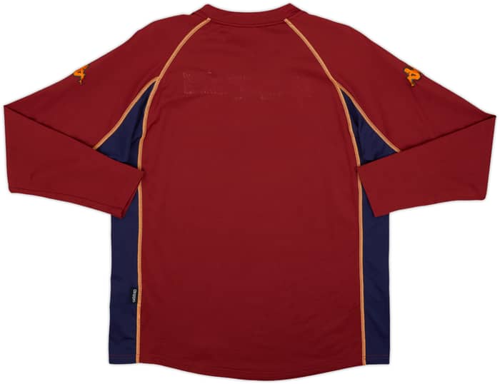 2002-03 Roma Kappa Training L/S Shirt - 5/10 - (XL)