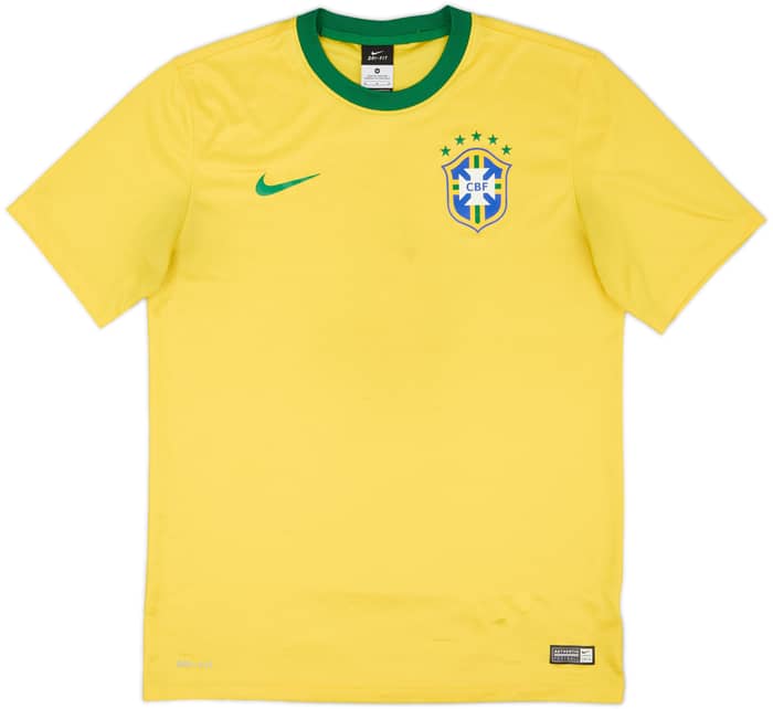 2014-15 Brazil Basic Home Shirt - 7/10 - (M)