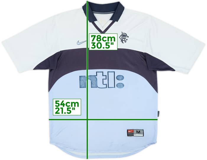 1999-00 Rangers Away Shirt - 7/10 - (M)