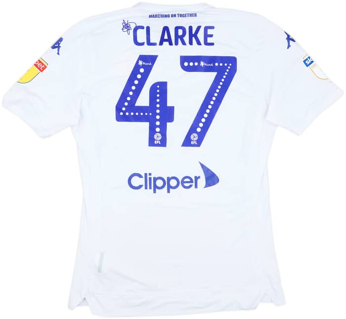 2018-19 Leeds United Home Shirt Clarke #47 - 7/10 - (XXL)