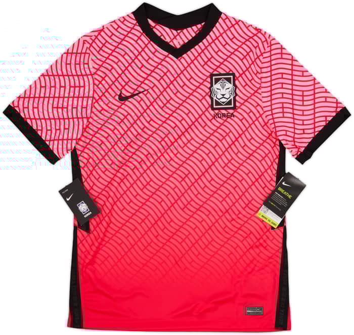 2020-21 South Korea Home Shirt H M Son #7 (M)