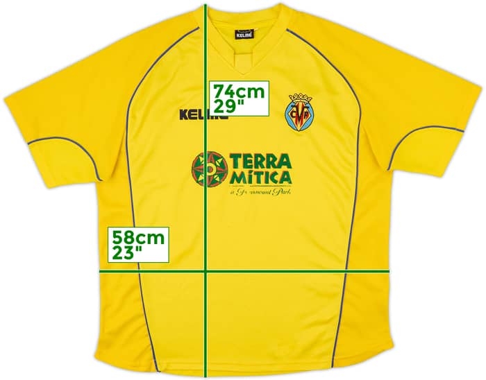 2003-04 Villarreal Home Shirt - 6/10 - (L)