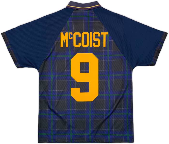 1994-96 Scotland Home Shirt McCoist #9 - 8/10 - (M)