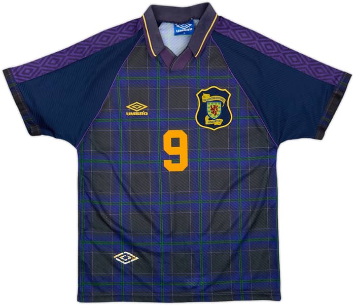 1994-96 Scotland Home Shirt McCoist #9 - 8/10 - (M)