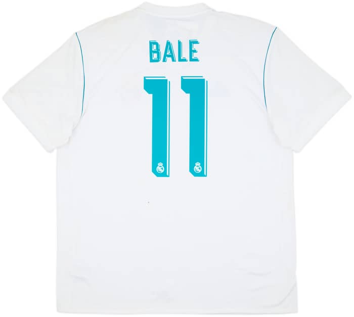 2017-18 Real Madrid Home Shirt Bale #11 (XL)