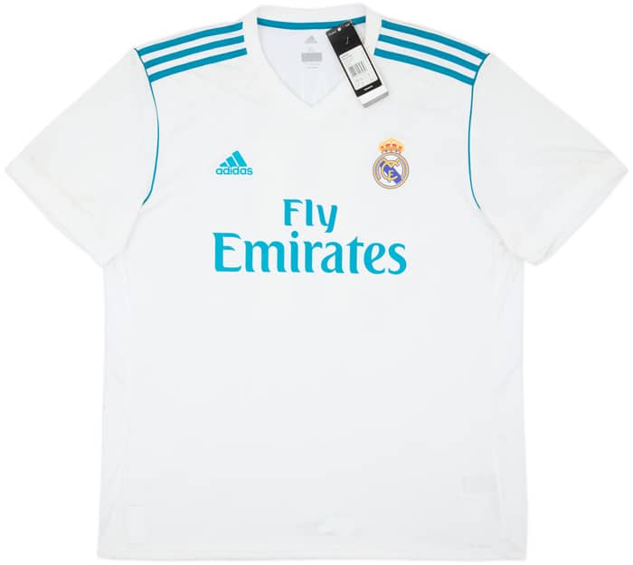 2017-18 Real Madrid Home Shirt Bale #11 (XL)