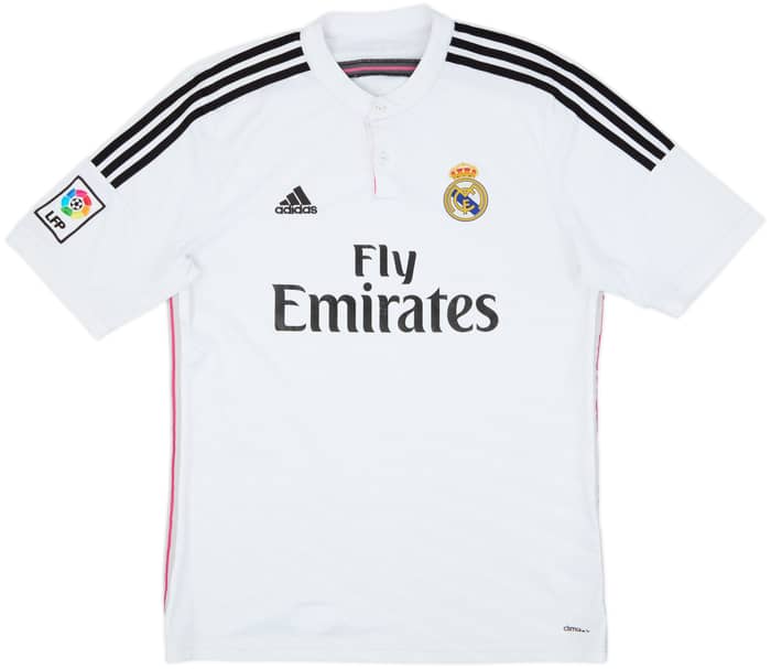 2014-15 Real Madrid Home Shirt James #10 - 6/10 - (L)