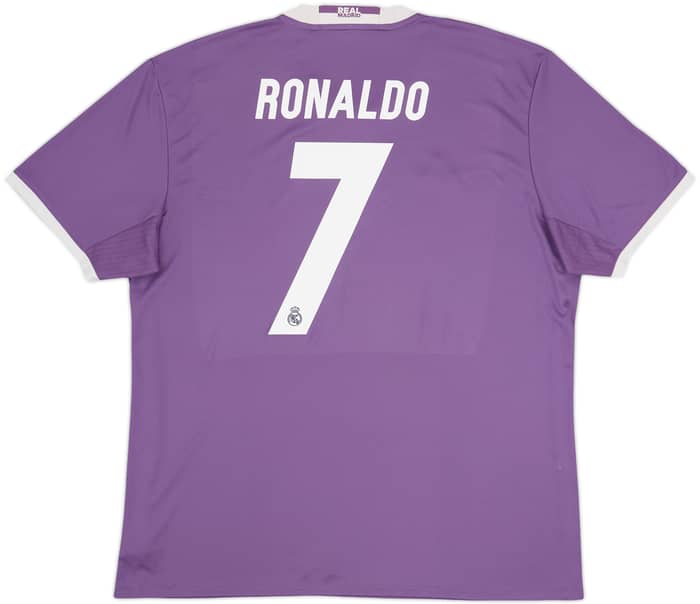 2016-17 Real Madrid Away Shirt Ronaldo #7 - 5/10 - (XL)